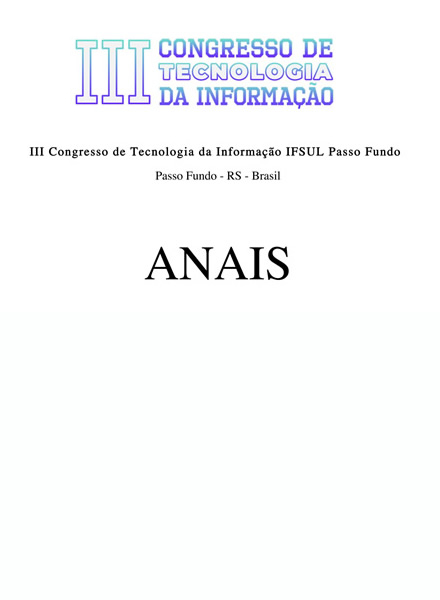 III Congresso de Tecnologia da Informação